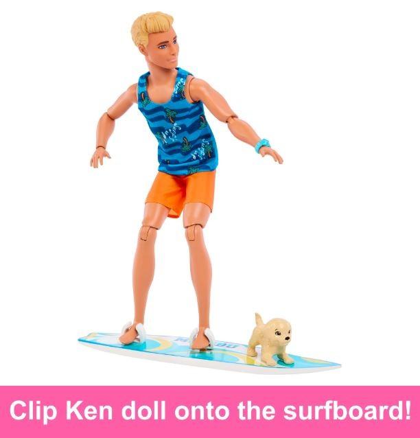 Mattel BARBIE KEN SURF DOLL lėlė (HPT50)