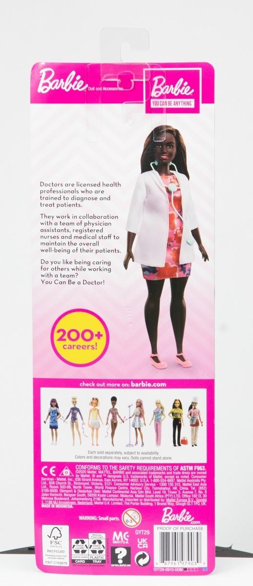 Mattel Barbie lėlė daktarė GYT29