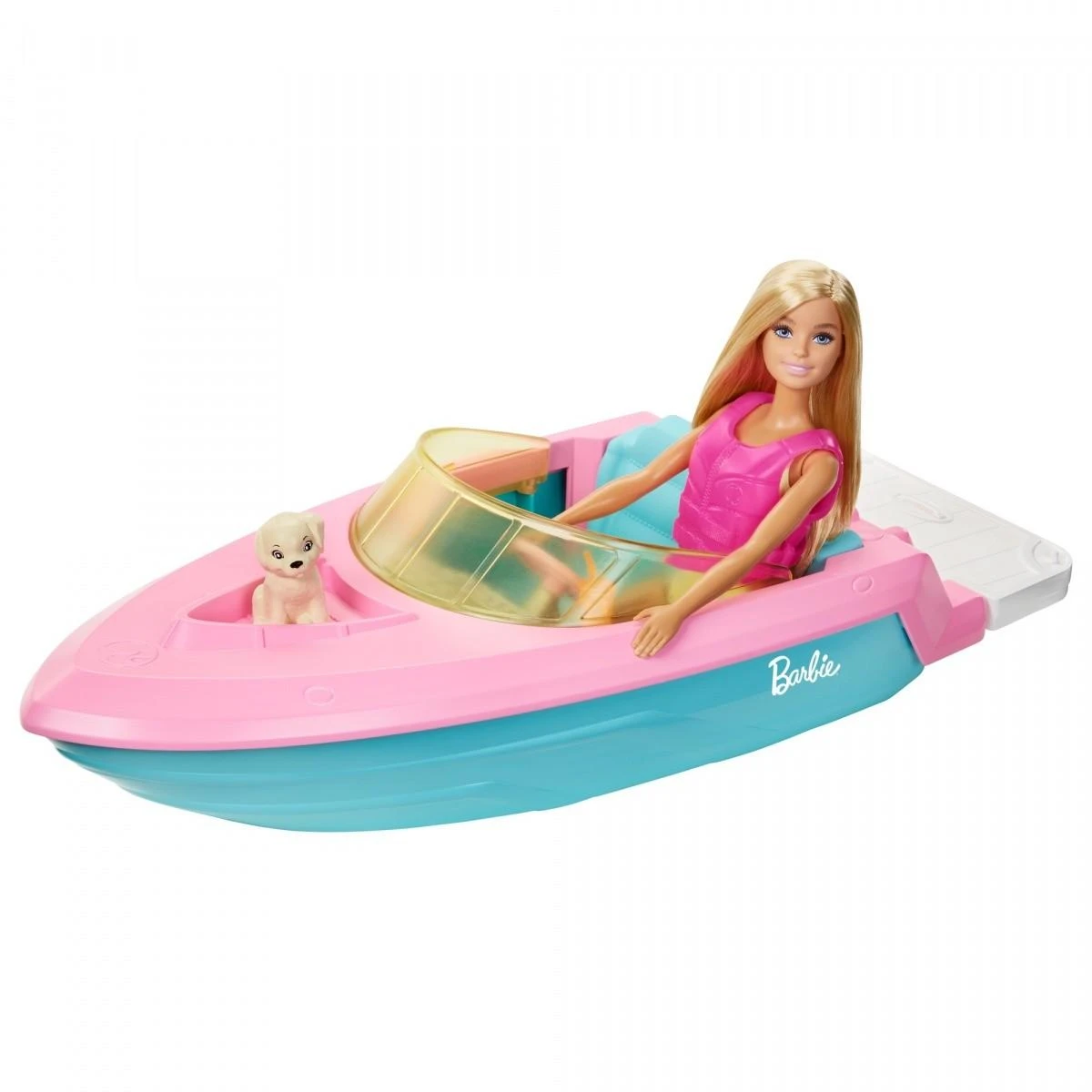 Barbės valties ir lėlės žaidimų rinkinys GRG30 Mattel