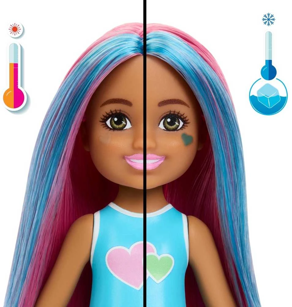 Mattel CHELSEA POP REVEAL ANIMAL PARTY siurprizų rinkinys (JCN89)