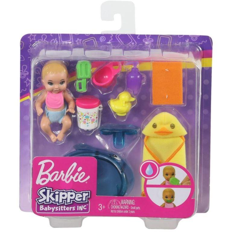 Lėlė kūdikis su priedais Barbie, 11d.