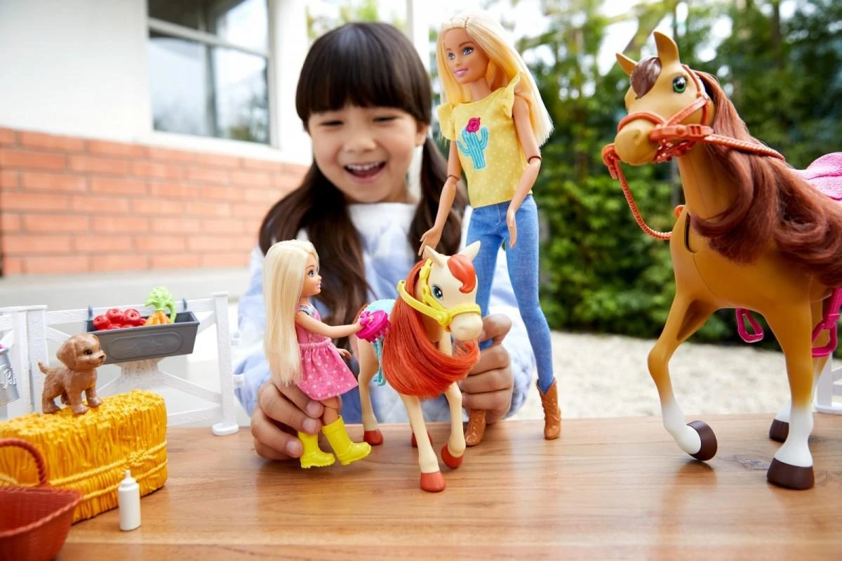 Lėlė Barbie Mattel - Stadnina Koni (FXH15)