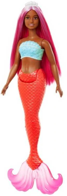 Mattel Rožinė Barbie Siren Doll Rožinė Hair HRR04