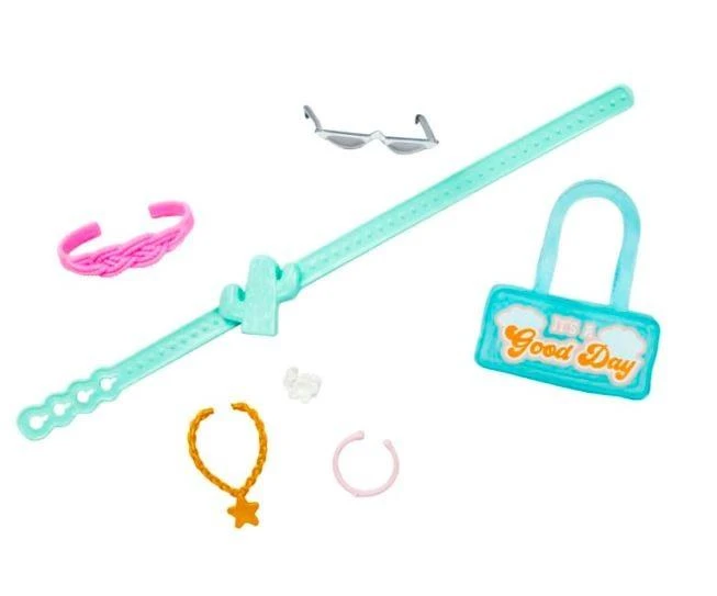 Mattel Lėlė Barbie su rožiniu kombinezonu HPL76