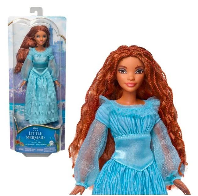 Little Mermaid Mattel Lėlė Disney mažoji undinėlė Arielė HLX09