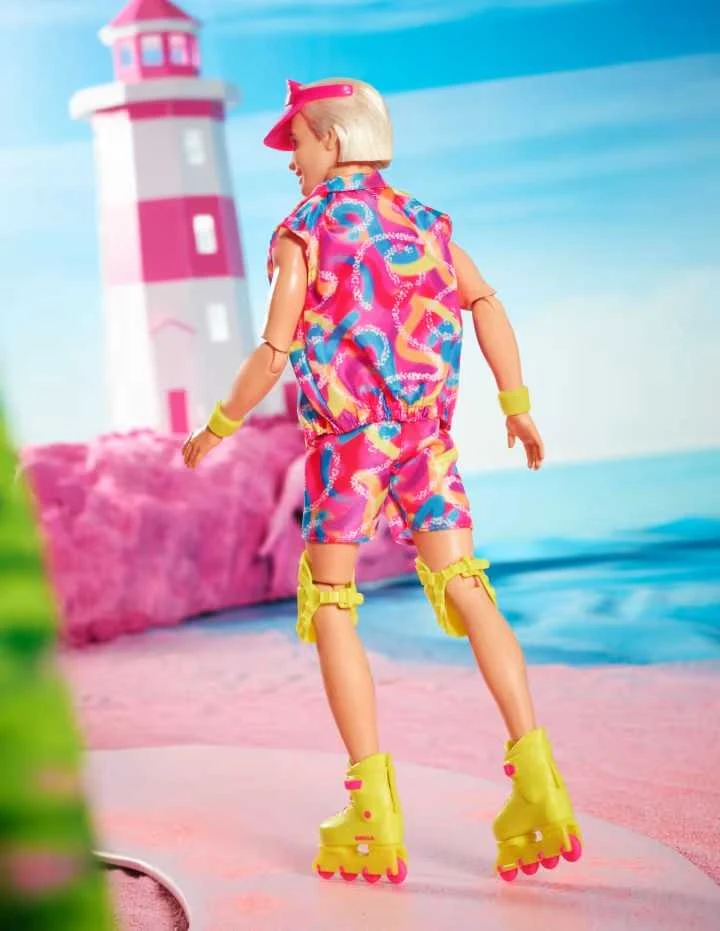 „Barbie Mattel Signature Doll“ įsigijimas – Ryanas Goslingas kaip Kenas ant riedučių (HRF28)
