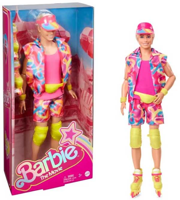 „Barbie Mattel Signature Doll“ įsigijimas – Ryanas Goslingas kaip Kenas ant riedučių (HRF28)