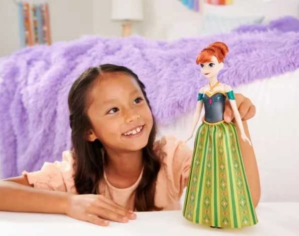 Mattel DISNEY FROZEN dainuojanti lėlė Ana (JDX53)