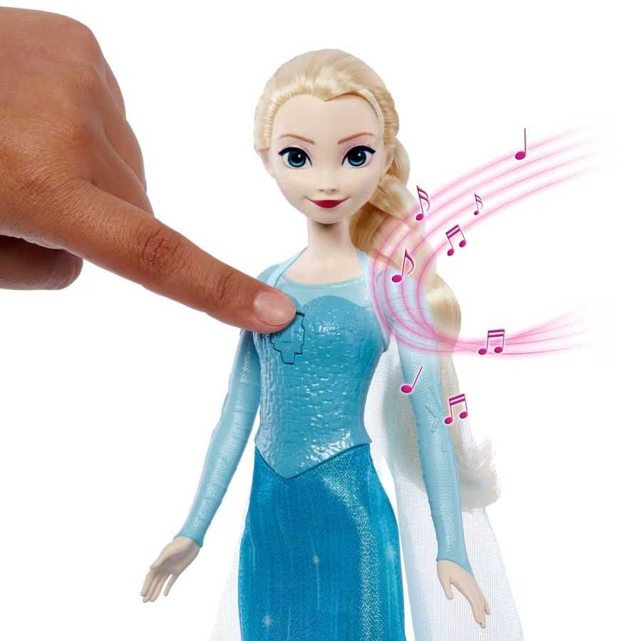 Mattel Lėlė princesė Elsa iš Frozen su garsu
