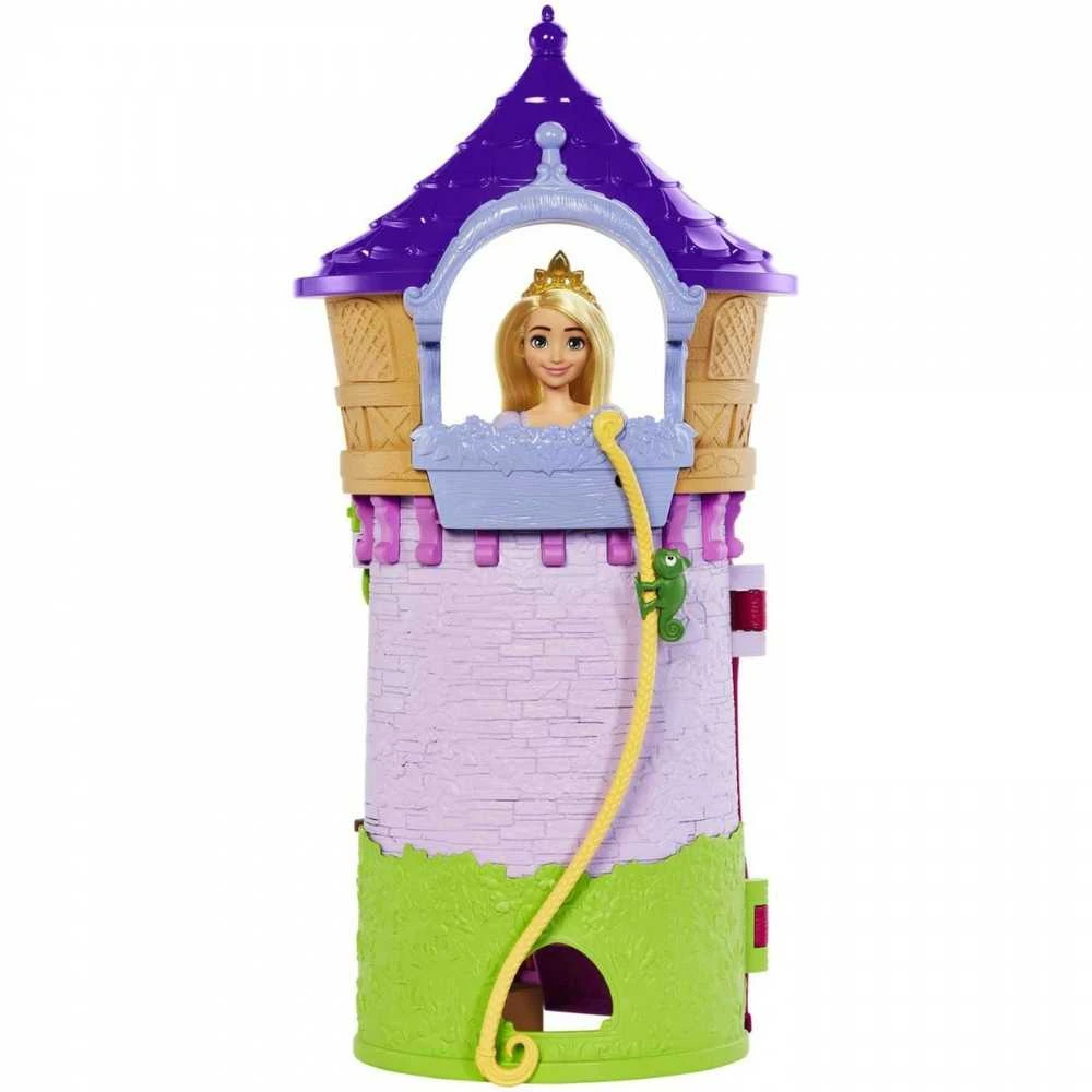 DISNEY PRINCESS Lėlės Auksaplaukės ir bokšto rinkinys