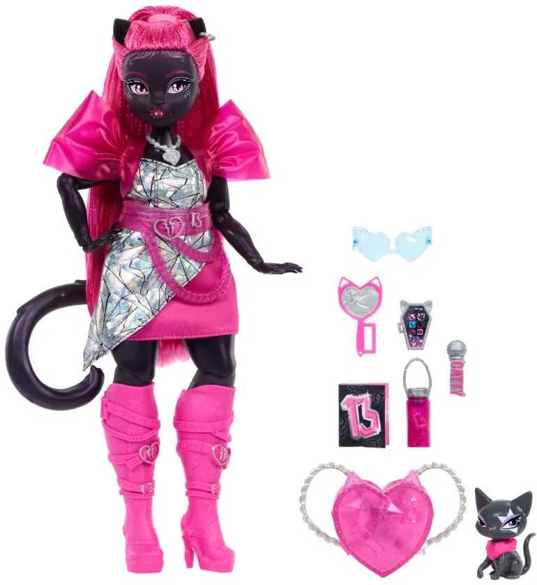 Mattel Monster High katė Noir