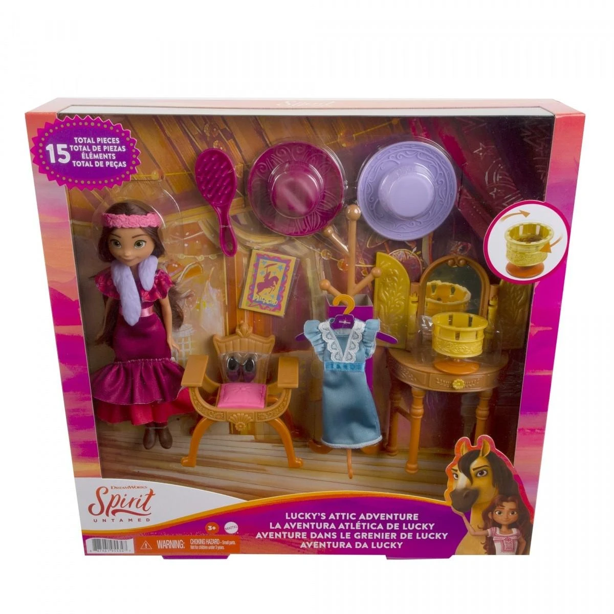 Mattel Mustang doll Dressing Lucky