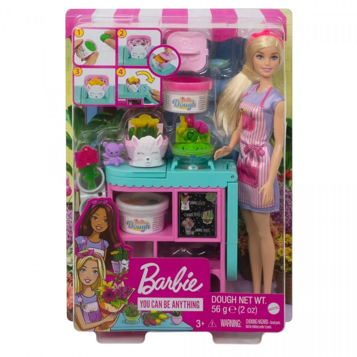 Mattel Barbės rinkinys „Gėlių parduotuvė“