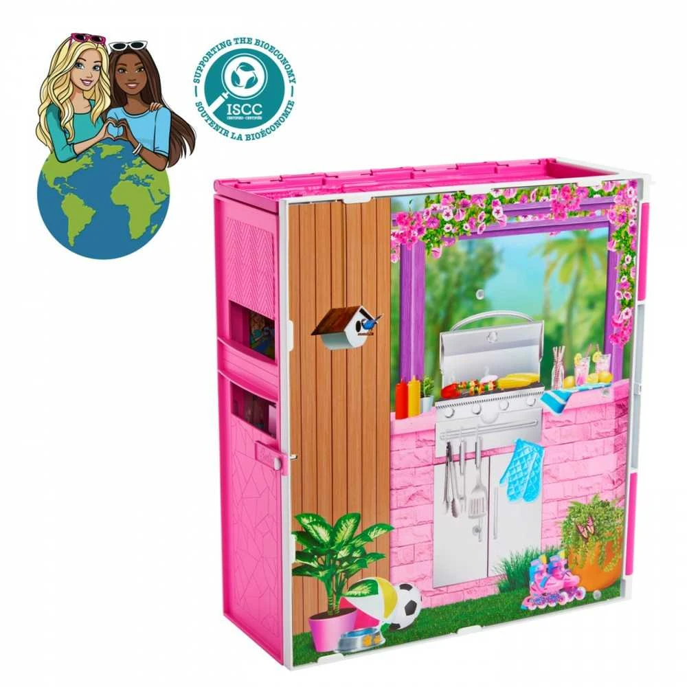 Sulankstomi lėlės namai Mattel Barbie Fashionistas (HRJ76)