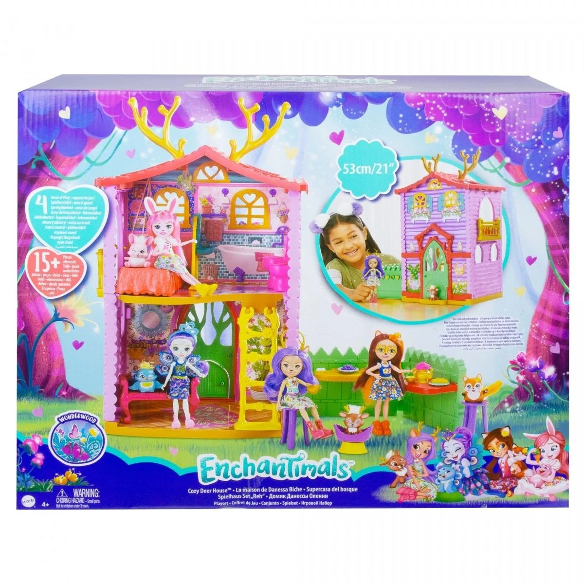 Lėlių namelis Mattel Enchantimals GYJ18