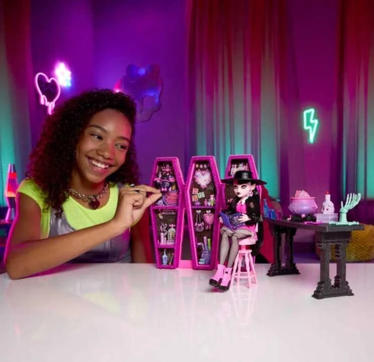 Monster High Drakulauros slaptųjų eliksyrų kambarys JBF15