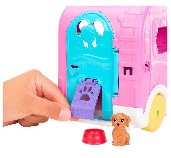 Barbie Barbės kemperis „Chelsea Mini Doll“ + Gyvūnų aksesuarai HNH90 ZA5091