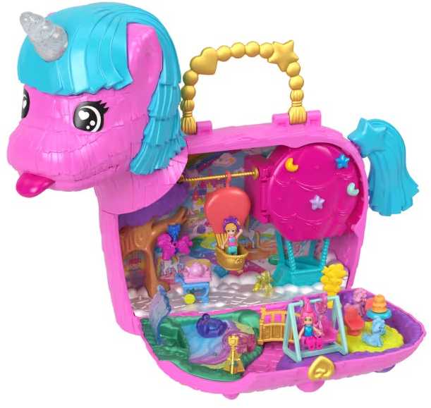 Mattel „Polly Pocket“ vienaragio pinjatos žaidimų rinkinys