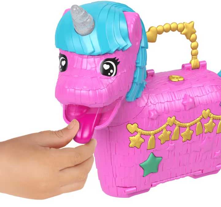 Mattel „Polly Pocket“ vienaragio pinjatos žaidimų rinkinys