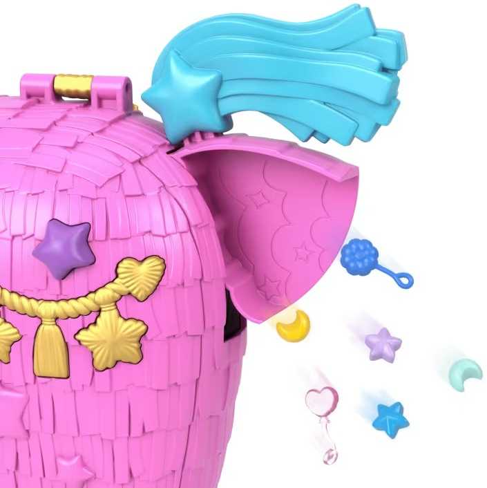 Mattel „Polly Pocket“ vienaragio pinjatos žaidimų rinkinys