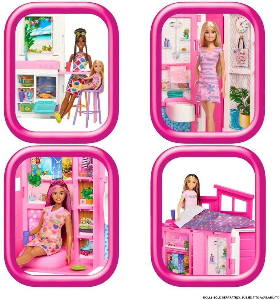 Barbie poilsio namelis su lėle HRJ77