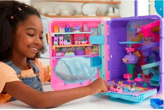 „Polly Pocket“ pramogų lagaminas