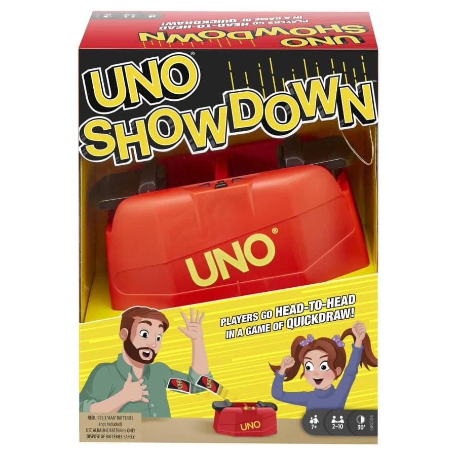 Mattel Mattel UNO Showdown žaidimų kortelės