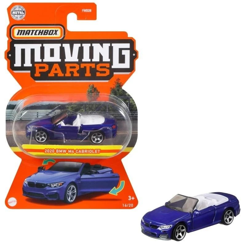 Mattel Matchbox automodeliukai su judančiomis detalėmis