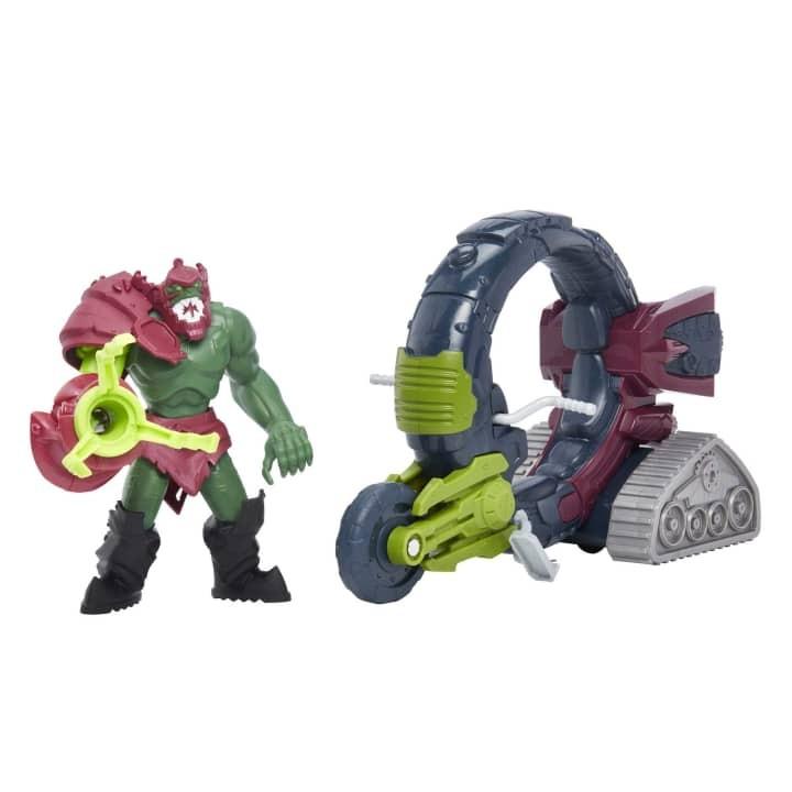 Mattel Masters of Universe figūrėlė Trap Jaw su transporto priemone