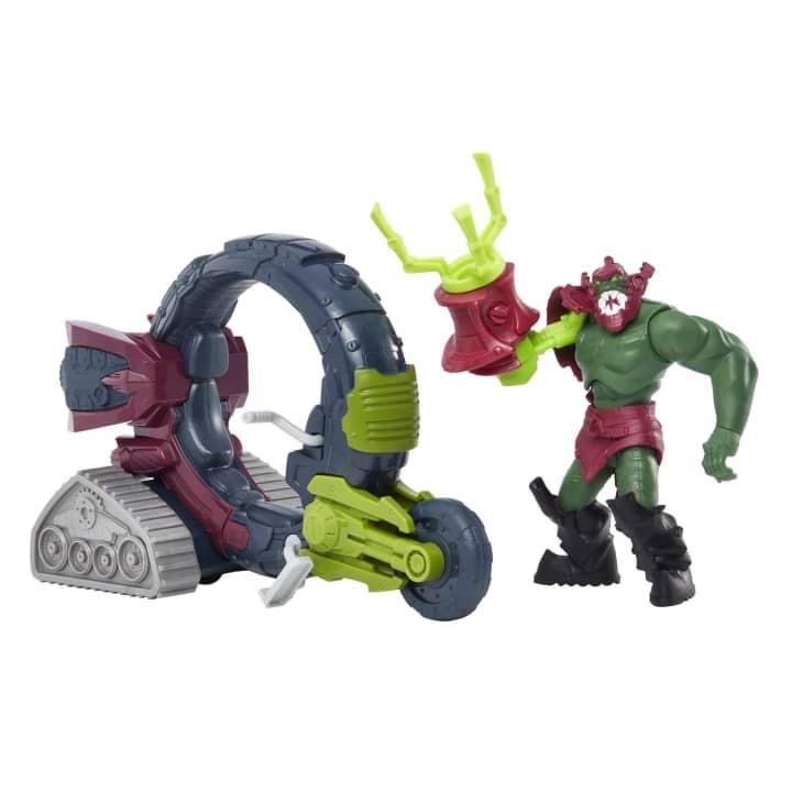 Mattel Masters of Universe figūrėlė Trap Jaw su transporto priemone