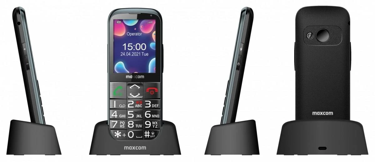Senjorų telefonas Maxcom MM724 | Be lietuvių k.