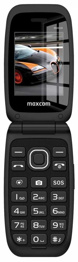 Maxcom Comfort MM828 4G juodos spalvos