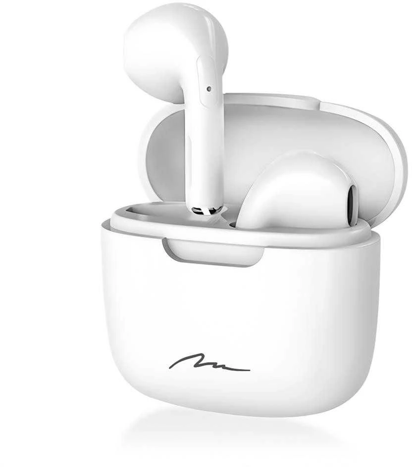 Baltos TWS ausinės su mikrofonu Media-Tech MT3608W R-Phones