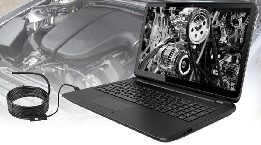Mobilus Endoskopas Media-Tech ENDOSCOPE USB MT4095, 5m, 6x LED light, IP67