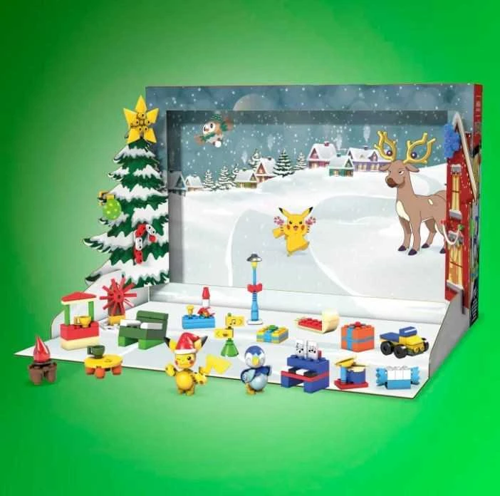Advento kalendorius Mattel Mega Construx Pokemon