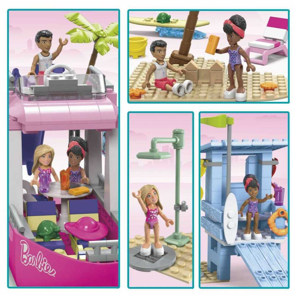 Mega Bloks Klocki Barbie Dream boat, modelis HPN79, žema kaina Varle.lt