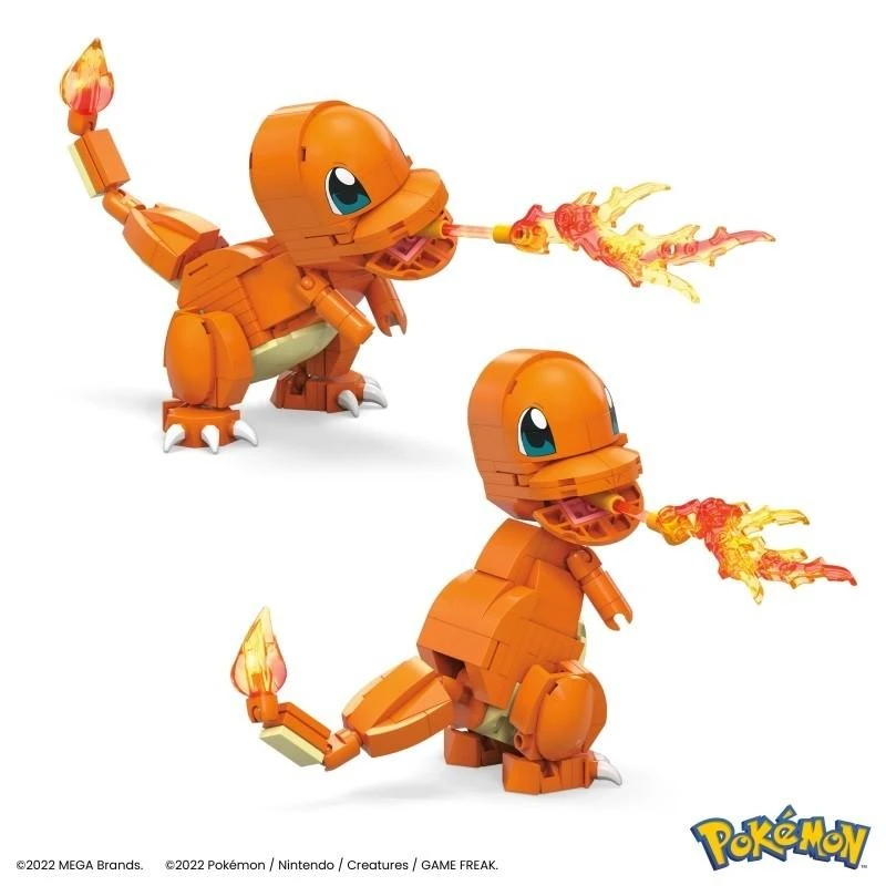 Mattel MEGA CONSTRUX POKEMON rinkinys – Charmander (GKY96)