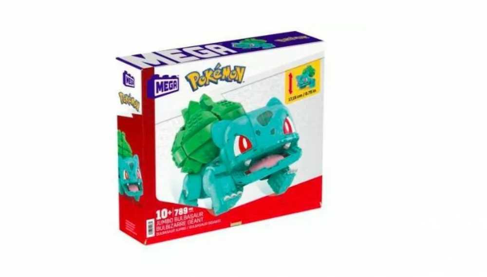 Mattel „Mega Construx Pokemon“ rinkinys „Didysis Bulbasauras“