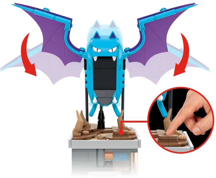 Mattel Mega - Pokemon Mini Motion Golbat