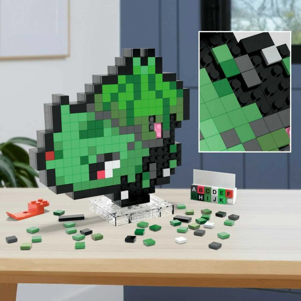Mattel MEGA Pokemon Pixel Bulbasaur HTH75