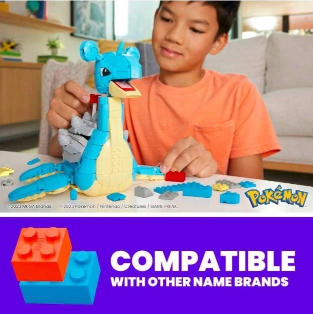 Mattel MEGA Pokémon konstruktorius Lapras HKT26