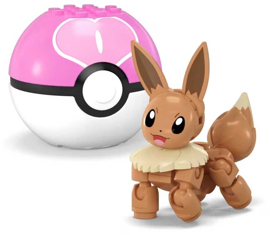 Mega Pokemon Charmander Evee Poke Balle rinkinys