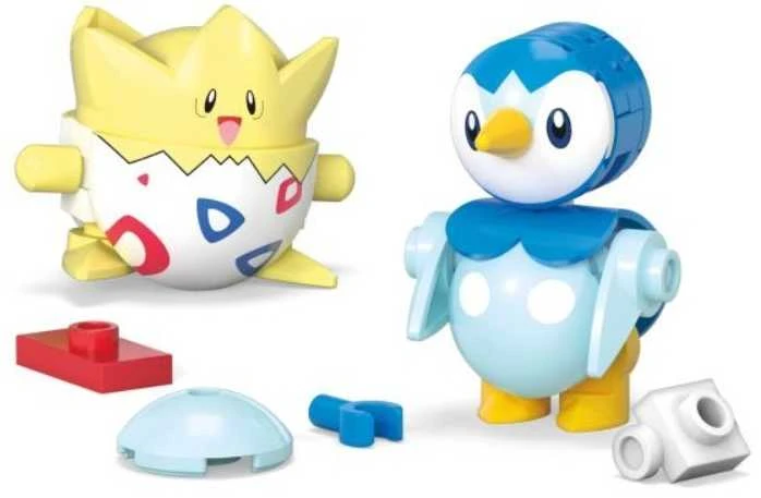 Mega Bloks Konstruktorius MEGA Pokemon Pokeball Togepi & Piplup JCT44