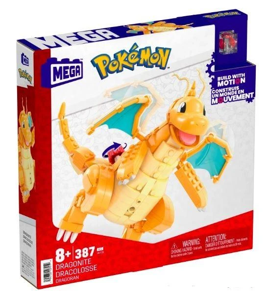 Mattel „Mega Construx Pokemon“ rinkinys „Dragonite“