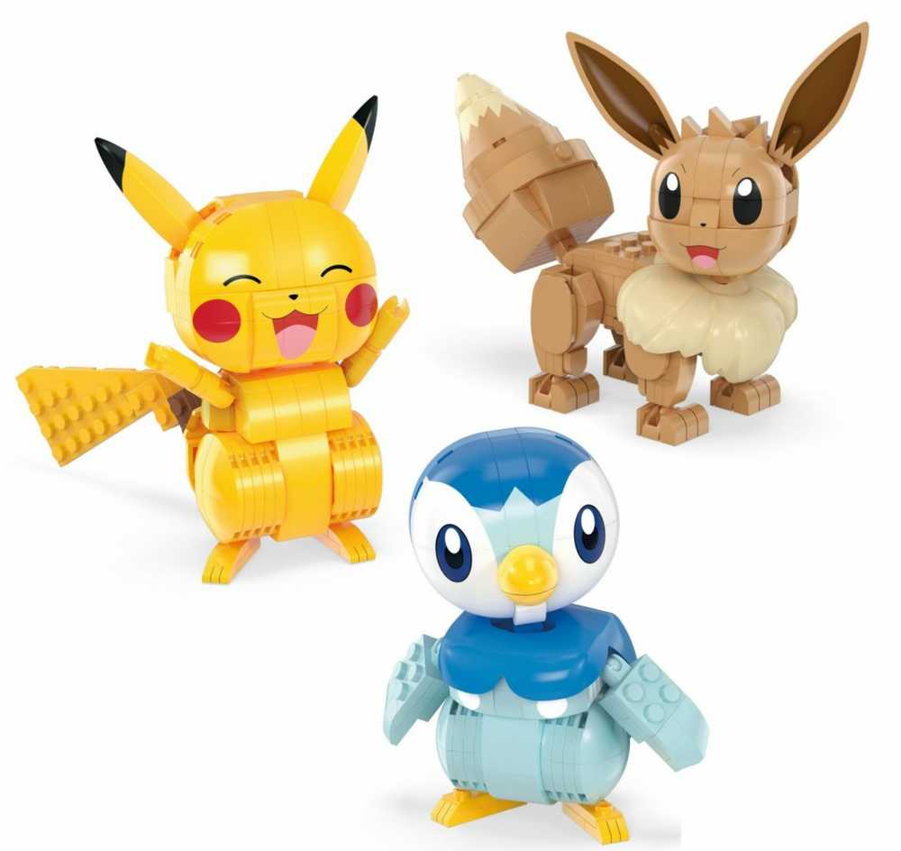 Mega Pokemon - Trio Pokemonów do zbudowania 3-pak