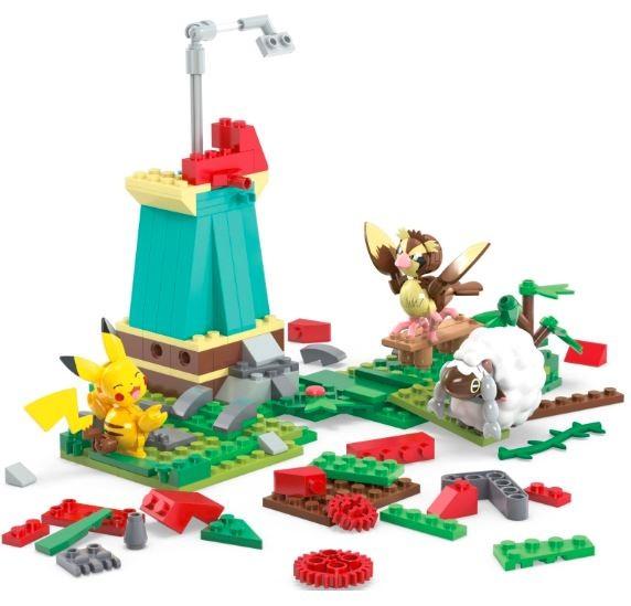 Mega Bloks „Mega Construx Pokemon“ rinkinys „Vėjuotas kaimas“