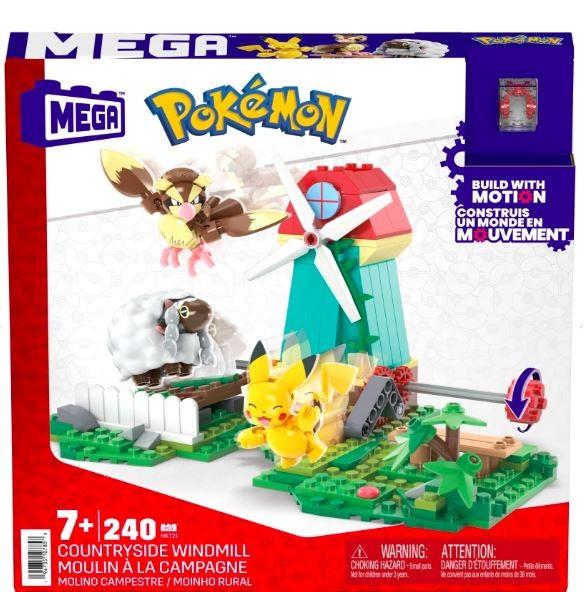 Mega Bloks „Mega Construx Pokemon“ rinkinys „Vėjuotas kaimas“