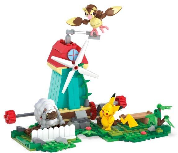 Mega Bloks „Mega Construx Pokemon“ rinkinys „Vėjuotas kaimas“