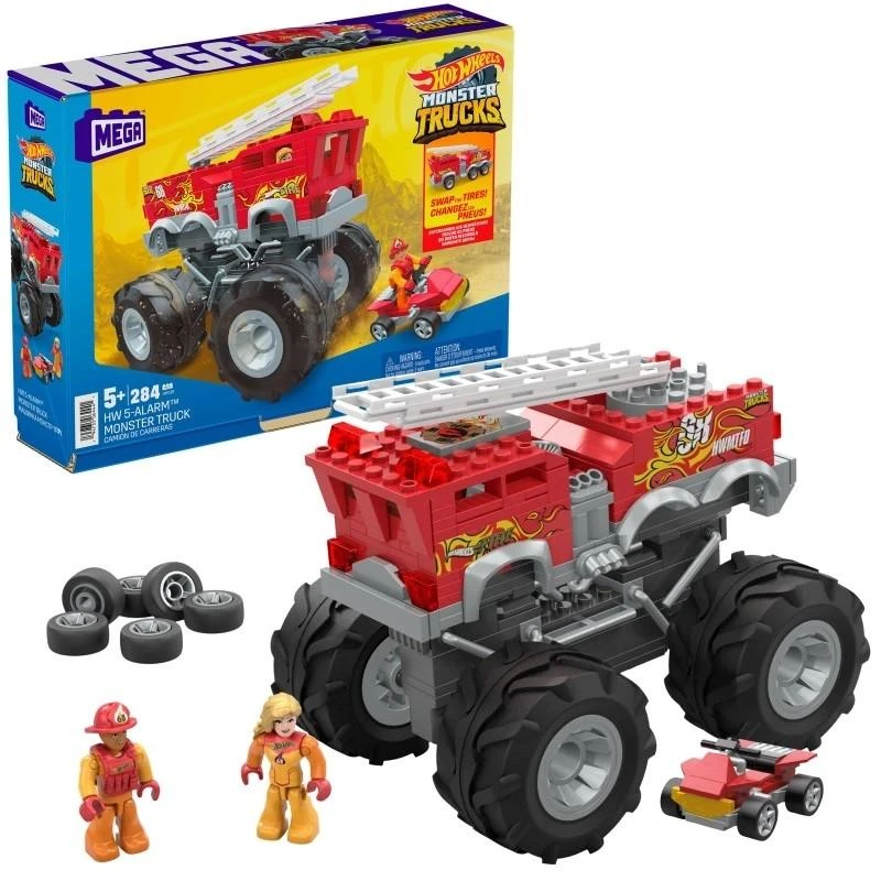 Mega Bloks Mega Construx konstruktorius Hot Wheels „Gaisrinės sunkvežimis“