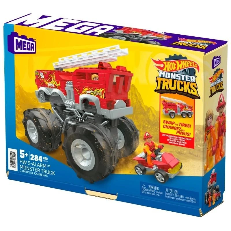 Mega Bloks Mega Construx konstruktorius Hot Wheels „Gaisrinės sunkvežimis“